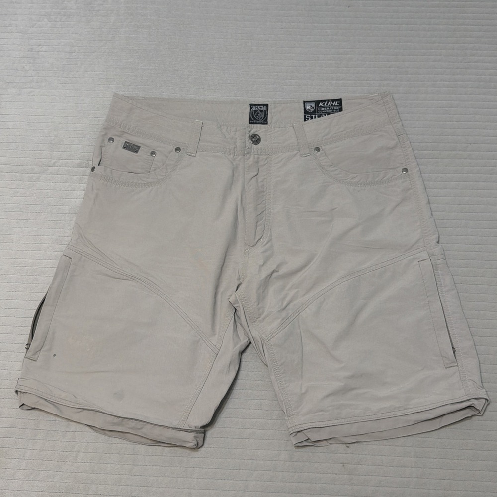 Kuhl Liberator Convertible Stealth Pants Men's 36 x 30 Zip Off SHORTS ONLY